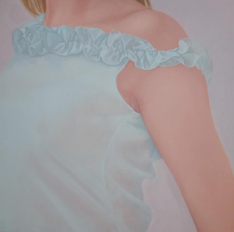 1. Imano Shoko, oil on canvas, 100x100cm, 2015