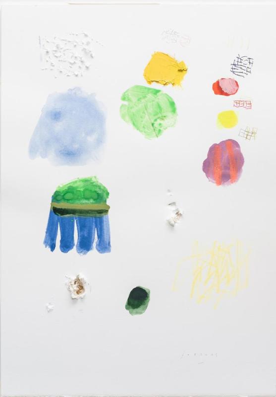 Georgi Georgiev Jorrras_ Errors series 42_mixed media on paper_size 34x44x3_2016