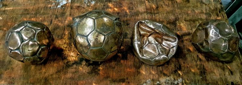 Menelaos Zepis, Footballs, Bronzes
