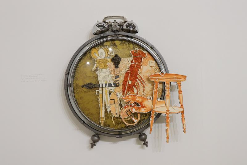 Panagiotis Tanimanidis, Clock, variable dimensions, mixed media
