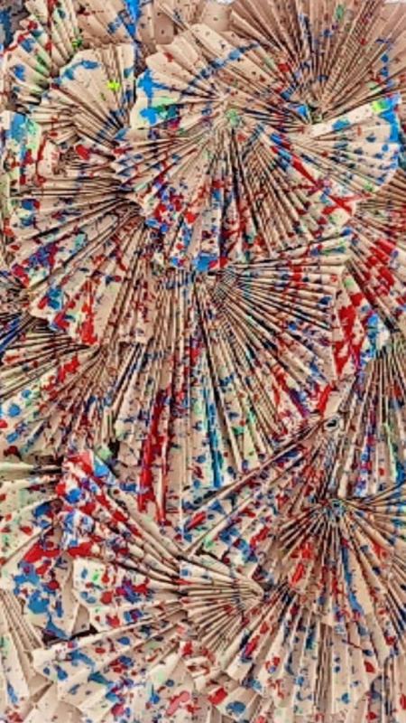 Siber Becaroğlu_ 50x70cm_waste paper_2025