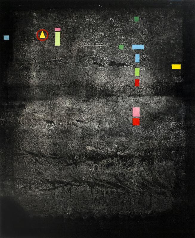 Stavros Ditsios , Communication, Oil on canvas, 2019, 170 x 140 cm