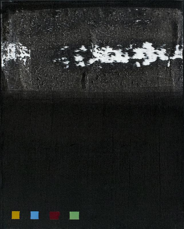 Stavros Ditsios,Communication, Oil on canvas, 2019, 50 x 40 cm