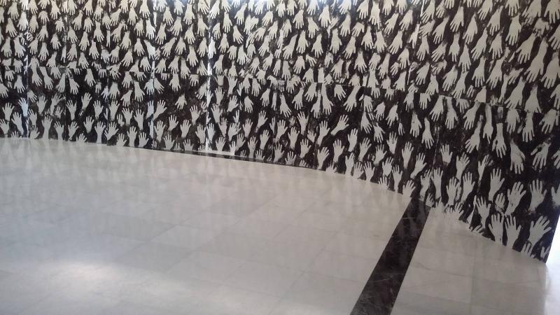 Xenos George,Untitled,Acrylic on paper, 100×70 cm, διασταση μεταβλητη, 2015l