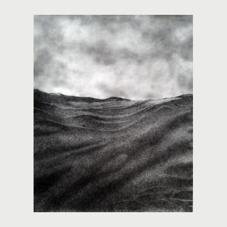Moisidis Yiorgos (1985), untitled, charcoal on paper (145x170cm), 2015,