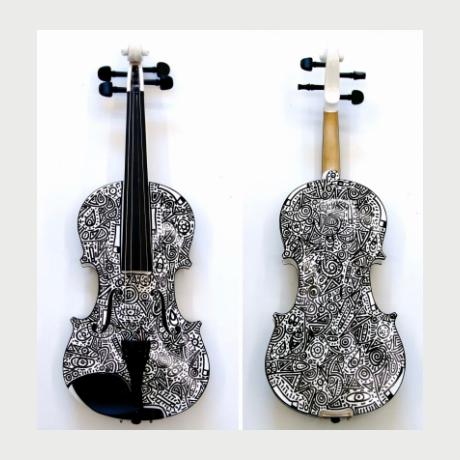 Andrea Todaro Violino Pop Markers On Violin Variable Dimensions 2021