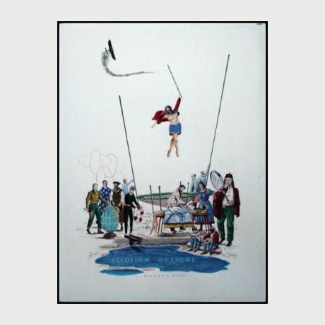 Christos Kalfas ,94x73 cm,mixed media on paper, 2021